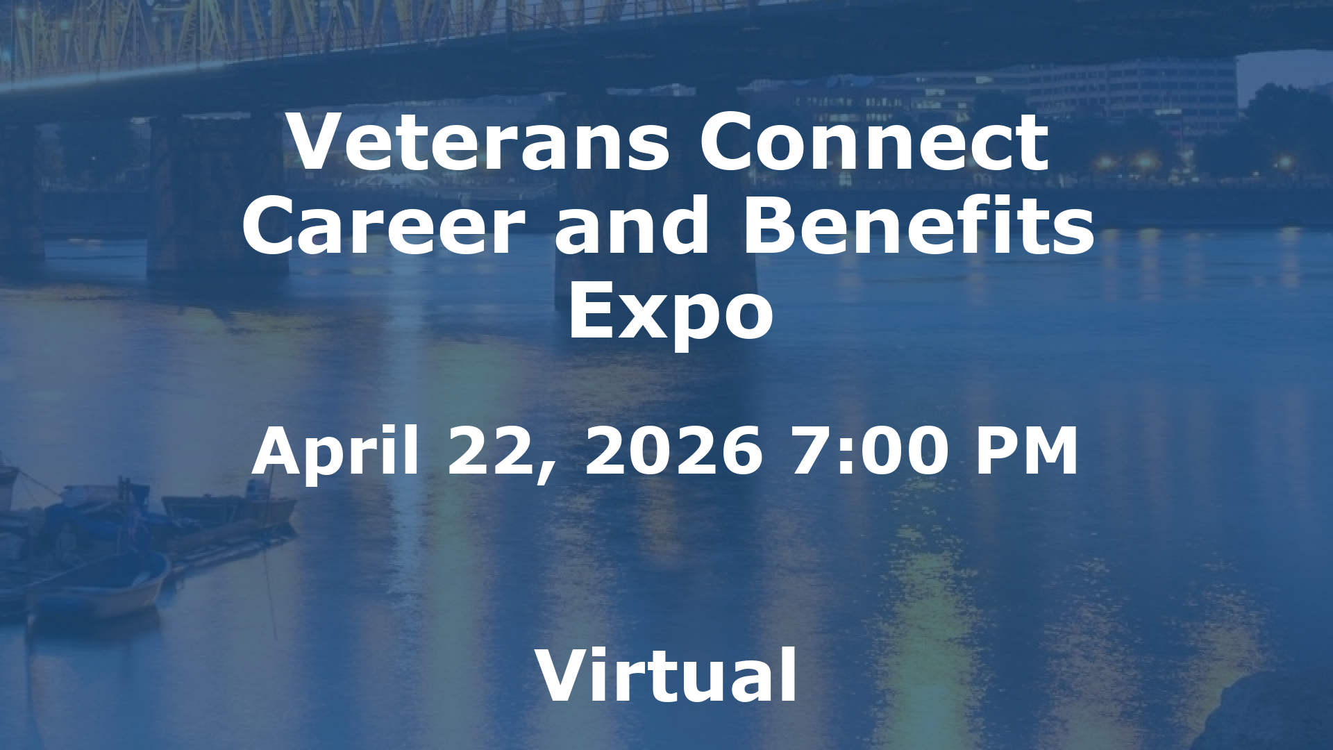 Veterans Connect Career and Benefits Expo event image